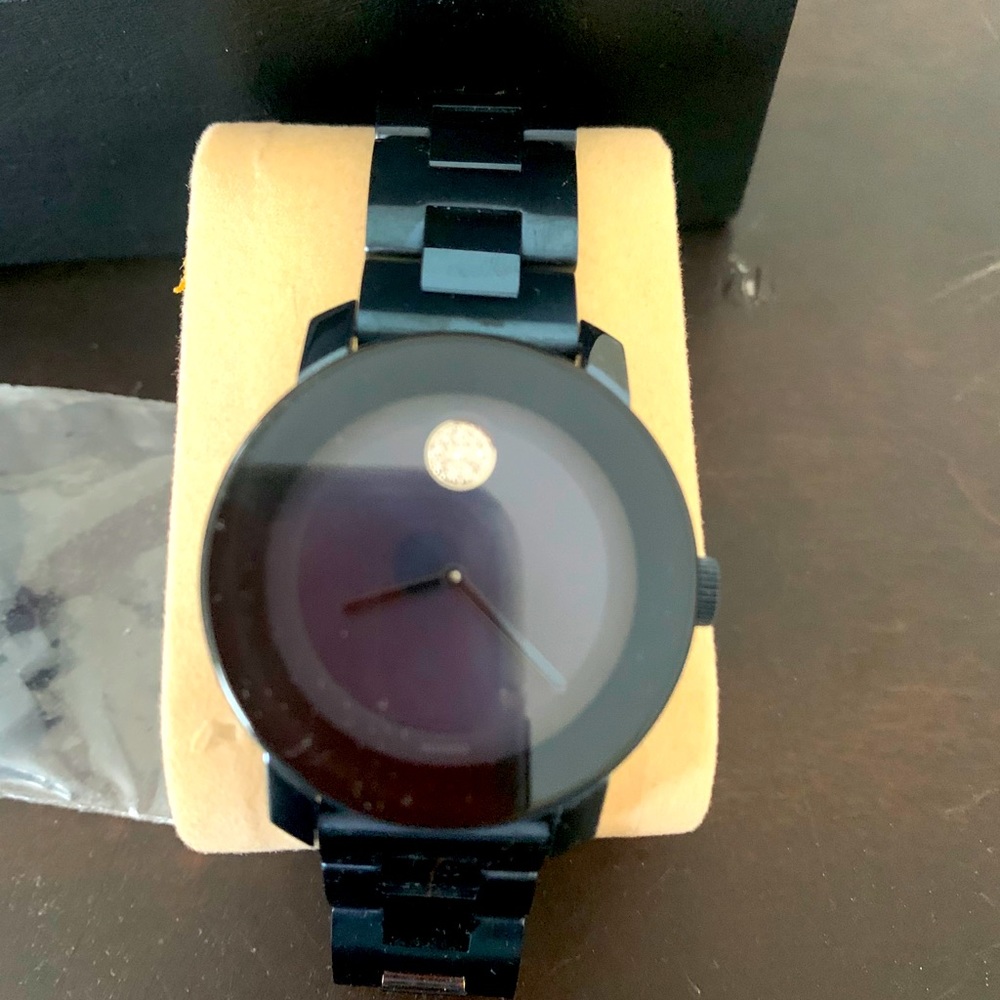 Movado bold in blue